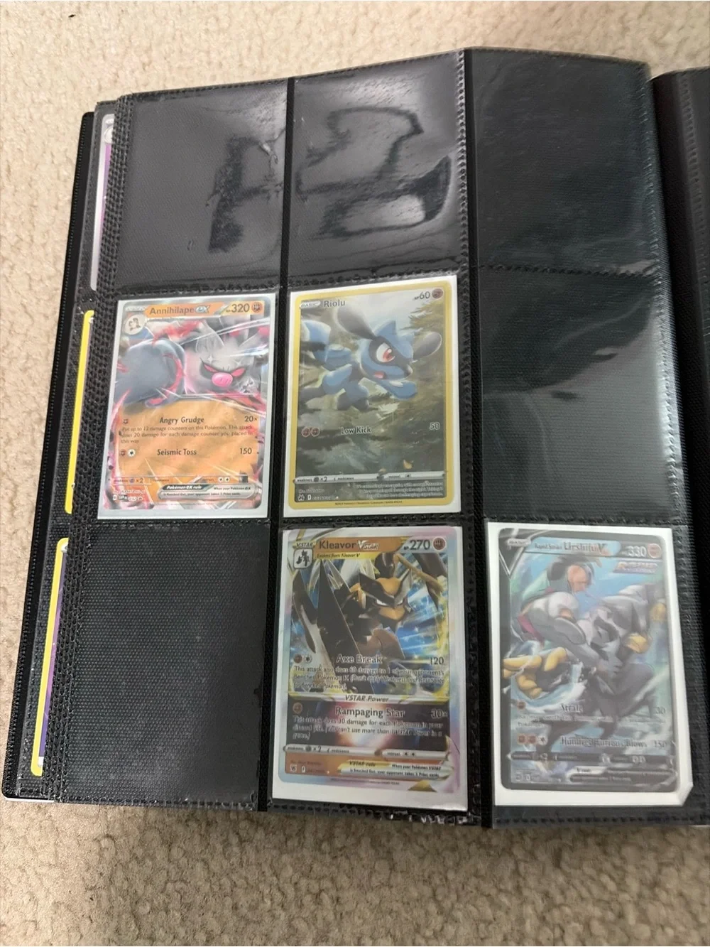 Pokemon Card Binder RARE cards, collectibles